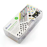 Elecrow Electronic Kit Bundle with Breadboard Cable Resistor, Capacitor, LED, Potentiometer - Image 2