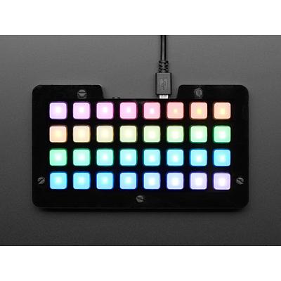 Adafruit NeoTrellis M4 with Enclosure and Buttons Kit Pack