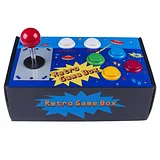 Raspberry Pi Retro Game Box DIY Arcade Fighting Joystick Push Buttons Controller - Image 1