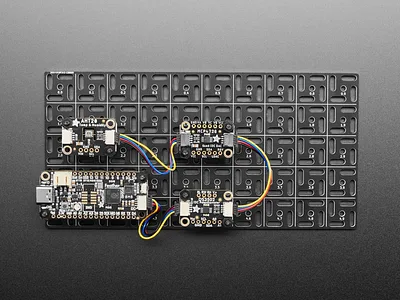 Adafruit Swirly Aluminum Mounting Grid for 0.1" Spaced PCBs