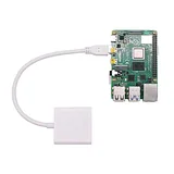 Micro-HDMI to VGA adapt cable for Raspberry Pi 4B - Image 6