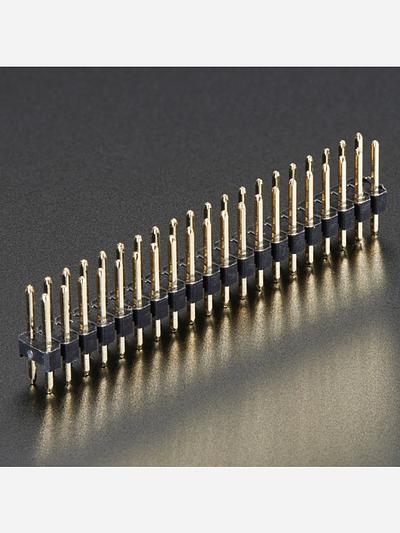 Break-away 0.1 2x20-pin Strip Dual Male Header