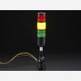 Tower Light - Red Yellow Green Alert Light with Buzzer - 12VDC - Image 4