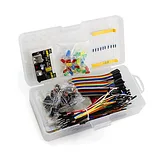 Elecrow Electronic Kit Bundle with Breadboard Cable Resistor, Capacitor, LED, Potentiometer - Image 4