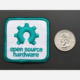 Open source hardware - Skill badge, iron-on patch - Image 2