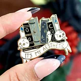 It's My Aesthetic Lapel Pin - Image 1