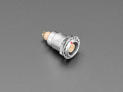 FGG.0B Quick Connect 4 Pin Panel Mount Socket - 9mm