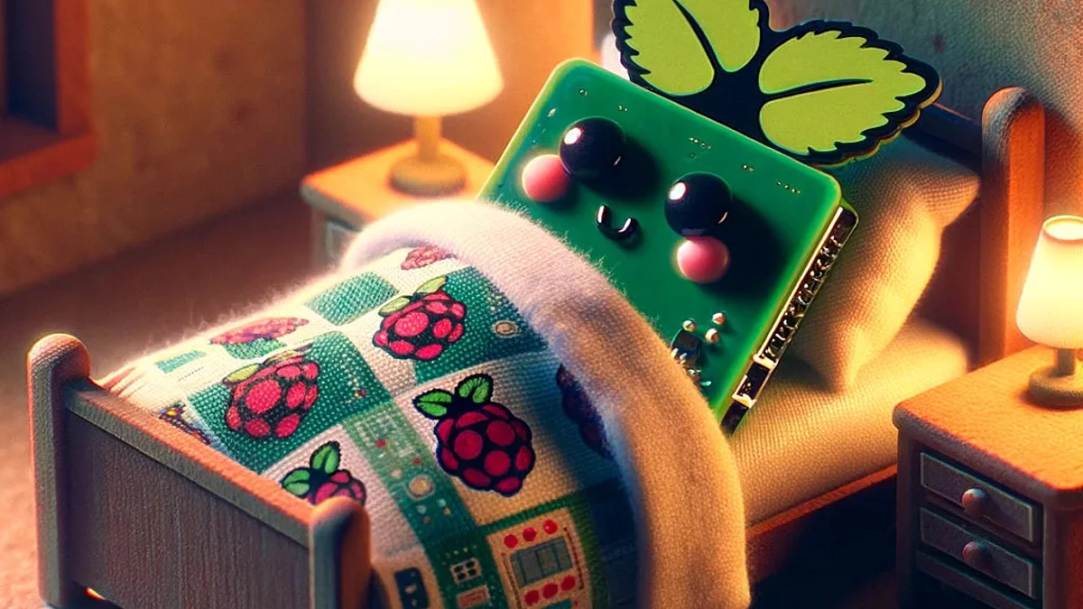 How can I sleep a raspberry pi and wake it again with an interrupt?