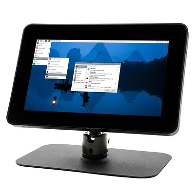 KKSB Display Stand for Raspberry Pi 5 and Touch Display 2 - HAT Version
