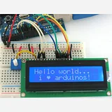 Standard LCD 16x2 + extras [white on blue] - Image 3