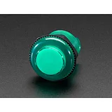 Arcade Button with LED - 30mm Translucent Green - Image 1