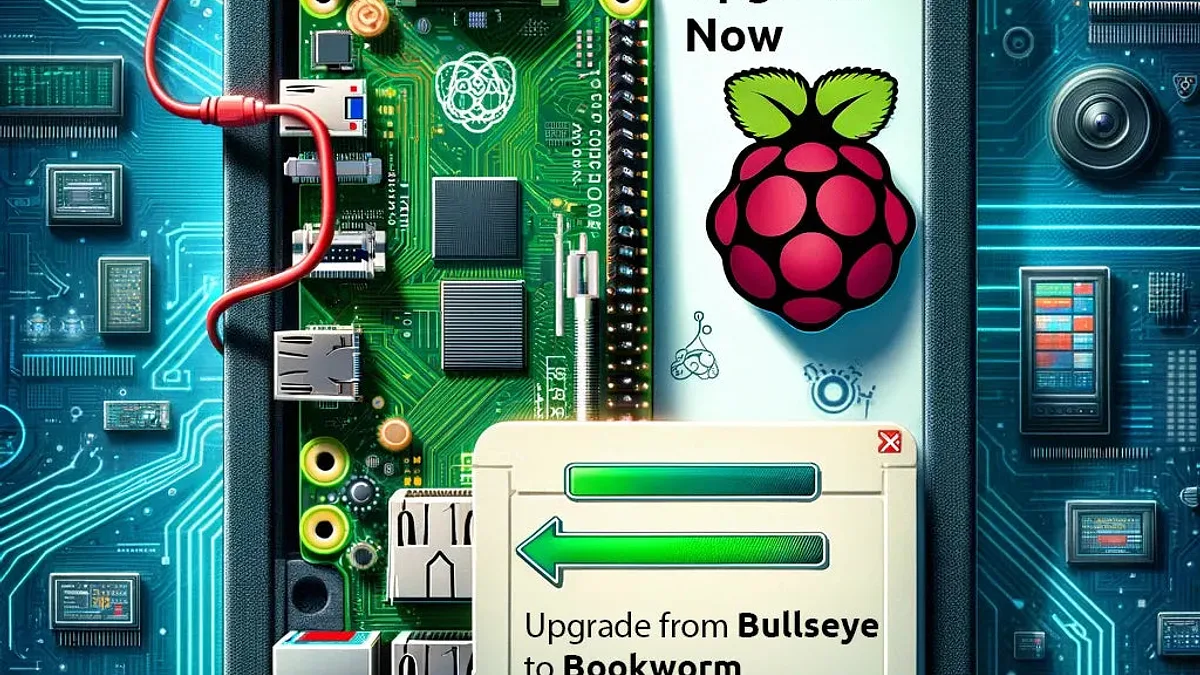 Upgrading from Bullseye to Bookworm on a Raspberry Pi