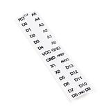 Pin Map Sticker for ATMEGA328 with Optiboot - Image 1