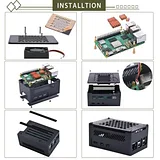 Aluminum Case for Raspberry Pi 5 Single Board Computer - Image 2