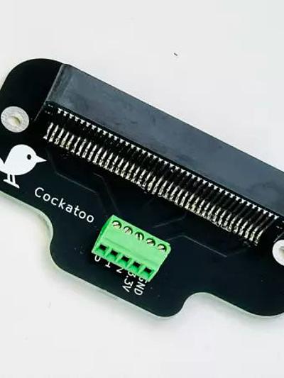 Cockatoo - Micro:bit simple screw-terminal breakout