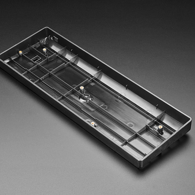 Translucent Smoke Plastic 60% / GH60 Keyboard Shell