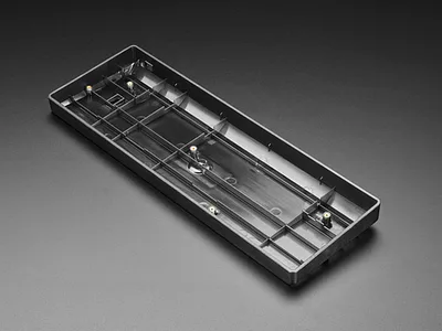 Translucent Smoke Plastic 60% / GH60 Keyboard Shell