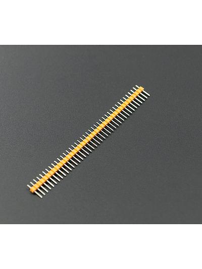 Arduino Male Pin Headers | 0.1 (2.54 mm) Straight Yellow