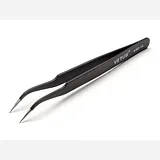 Fine tip curved tweezers - ESD safe [120mm] - Image 1