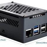 Aluminum Case for Raspberry Pi 5 Single Board Computer - Image 4