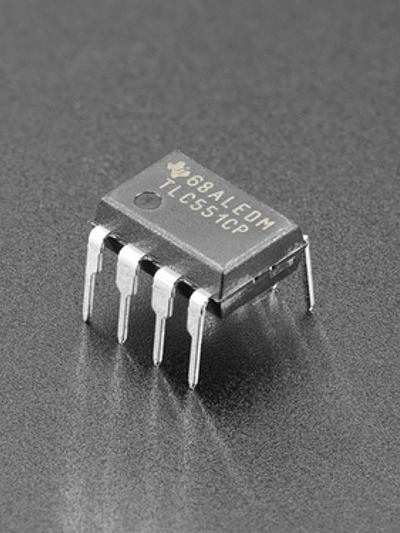TLC551 IC Timer - CMOS 555 with 1V to 15V power, up to 1.8MHz