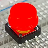Tactile Switch Caps - Red - (pack of 10) - Image 2