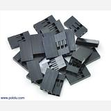 0.1" (2.54mm) Crimp Connector Housing: 1x3-Pin 25-Pack - Image 2