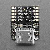 Adafruit DVI Sock for Pico - Works with HDMI Displays - Image 1
