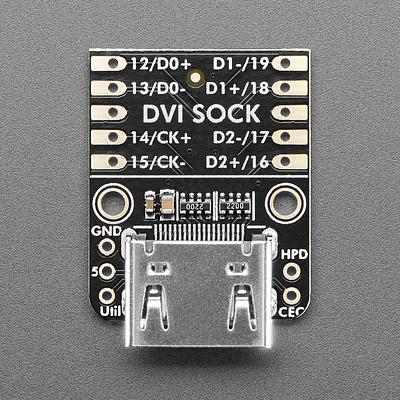 Adafruit DVI Sock for Pico - Works with HDMI Displays