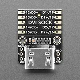 Adafruit DVI Sock for Pico - Works with HDMI Displays - Image 1