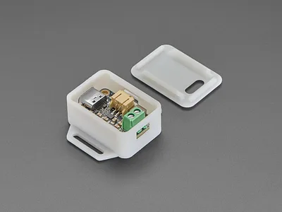 Snap-On Enclosure Adafruit USB / DC / Solar Charger w/ 5V Boost