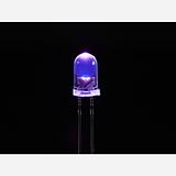 UV/UVA 400nm Purple LED 5mm Clear Lens - 10 pack - Image 1