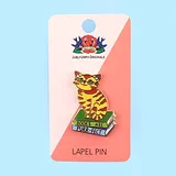 Books Are Purr-fect Cat Lapel Pin - Image 5