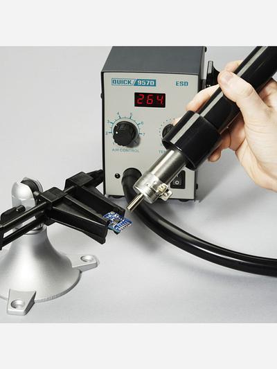 Hot Air Soldering Rework Station w/ Three Nozzles [Quick 957D]