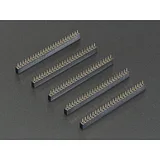 2mm Pitch 25-Pin Female Socket Headers - Pack of 5 - Image 3