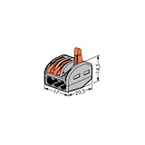 3 Way WAGO Splice Terminal Block - Image 2