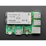 Adafruit 2.13 Monochrome E-Ink Bonnet for Raspberry Pi - THINK INK - Image 1