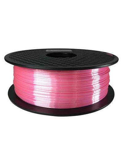 Silk-Like PLA Filament 1.75mm, 1Kg Roll - Pink