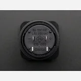 16mm Illuminated Pushbutton - Blue Latching On/Off Switch - Image 5