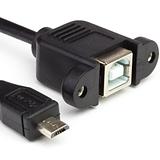 Panel Mount Extension Cables (50cm) - USB micro-B to micro-B - Image 6