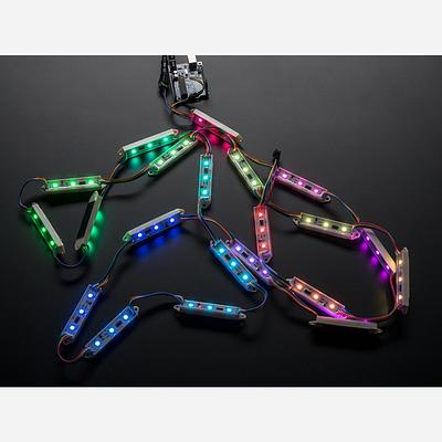75mm Bars - 12V Digital RGB LED Pixels (Strand of 21) [WS2801]