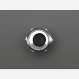 5mm Chromed Metal Wide Concave Bevel LED Holder - Pack of 5 - Image 4