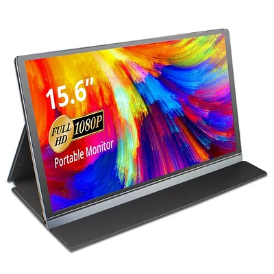 MF156C 15.6 Inch 1080P IPS 1920 x 1080 Portable Monitor Full HD USB Type C HDMI Display with Smart Cover