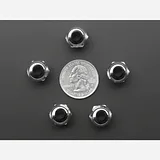 5mm Chromed Metal Wide Concave Bevel LED Holder - Pack of 5 - Image 5
