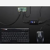 USB Mini Hub with Power Switch - OTG Micro-USB - Image 5