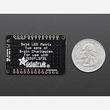 Adafruit LED Charlieplexed Matrix - 9x16 LEDs - White - Image 5