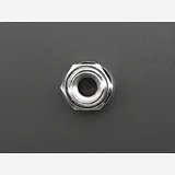 5mm Chromed Metal Wide Concave Bevel LED Holder - Pack of 5 - Image 6