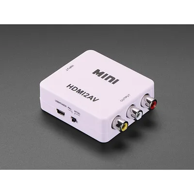 HDMI to RCA Audio and NTSC or PAL Video Adapter