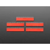 20-pin 0.1 Female Header - Red - 5 pack - Image 2