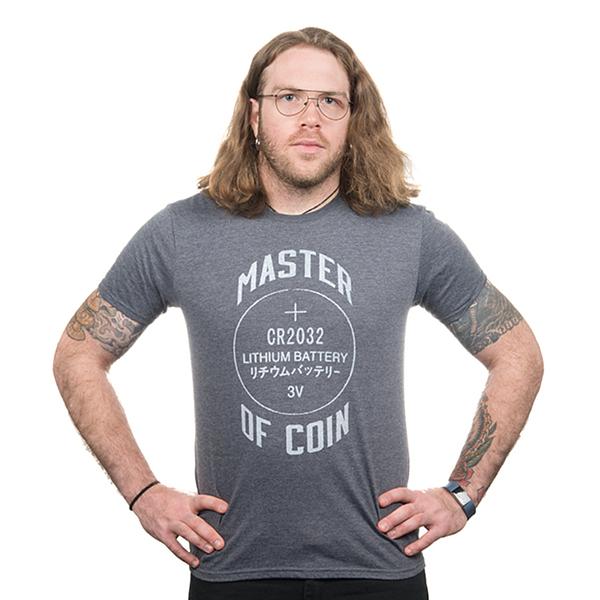 Master of Coin Shirt - Small (Gray)